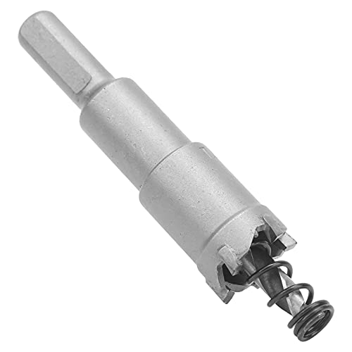 AKLOSIPY Zementiertes Carbid -Loch -Sägeschneider TCT Bohrerbitöffner für Metalldicke Platten Aluminiumlegierung, φ27mm/0,06in mit Zubehör (Ø27mm) von AKLOSIPY