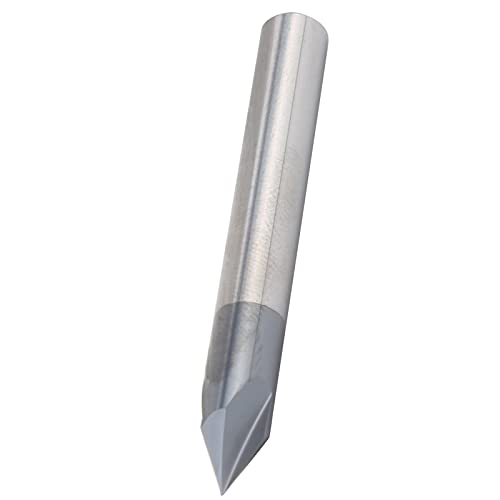 Schamferende L: 3 Te 60 ° Wolframstahl CNC Ter für Ling und Polieren (D12*60°*75L) (D10*60°*75L) (D8*60°*60L) (D6*60°*50L) von AKLOSIPY