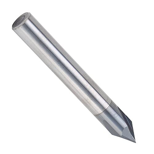Schamferende L: 3 Te 60 ° Wolframstahl CNC Ter für Ling und Polieren (D12*60°*75L) (D10*60°*75L) (D8*60°*60L) von AKLOSIPY
