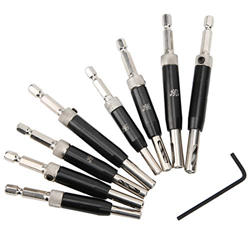 Scharnierbohrbit Set für Holzbearbeitung - Präparate Tür & Gewinnen Sie Net Hole Puncher Tool mit Bits Scharnierbohrbit Set für Holzbearbeitung - Präparate Tür & Gewinnen Sie Net Hole Puncher Tool mit Bits von AKLOSIPY