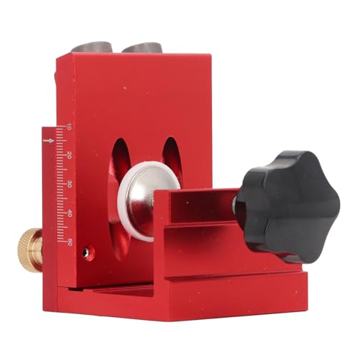 Taschenloch -Jig -Kit für eine Genaue Holzbearbeitung - 5 ° Geneigter Locator für 2-45 Mm Dicke von AKLOSIPY