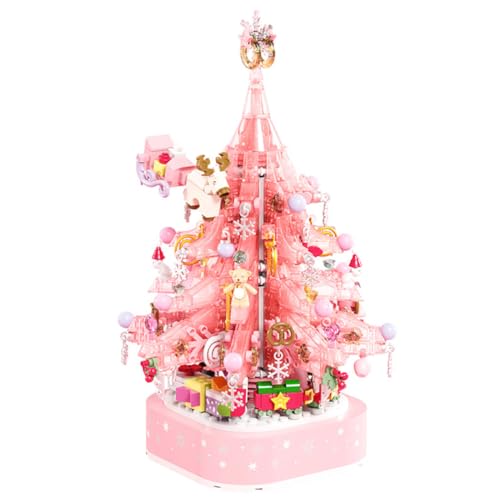 AKOGD Weihnachtsbaum Bausteine Bausatz, 675 Teile Klemmbausteine Spieluhr Bausteine Modell, DIY Weihnachtsspielzeug Christmas Konstruktionsspielzeug Set für Kinder Erwachsene AKOGD Weihnachtsbaum Bausteine Bausatz, 675 Teile Klemmbausteine Spieluhr Bausteine Modell, DIY Weihnachtsspielzeug Christmas Konstruktionsspielzeug Set für Kinder Erwachsene von AKOGD