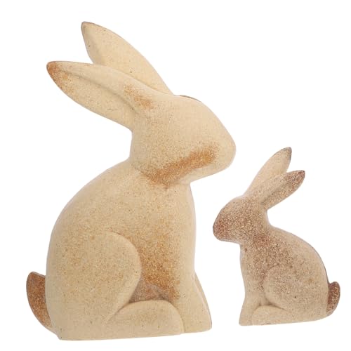 AKOOSY 1 Paar Tierornamente Aus Holz Dekorativ Desktop -ornamente Desktop-dekorationen Drinnen Kreativ Kaninchen Realistisch Erwachsene Diy Malerei Tierdekor Wohnkultur Leer Bambus AKOOSY 1 Paar Tierornamente Aus Holz Dekorativ Desktop -ornamente Desktop-dekorationen Drinnen Kreativ Kaninchen Realistisch Erwachsene Diy Malerei Tierdekor Wohnkultur Leer Bambus von AKOOSY