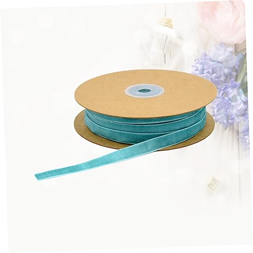 AKOOSY 1 Rolle Beflockungsband Bänder Basteln Streifen rustikales Leinenband dekorativ Nähen Stoff dünnes Band Kunsthandwerk Dekoration farbig bastelset Geschenkverpackungsband Blau AKOOSY 1 Rolle Beflockungsband Bänder Basteln Streifen rustikales Leinenband dekorativ Nähen Stoff dünnes Band Kunsthandwerk Dekoration farbig bastelset Geschenkverpackungsband Blau von AKOOSY