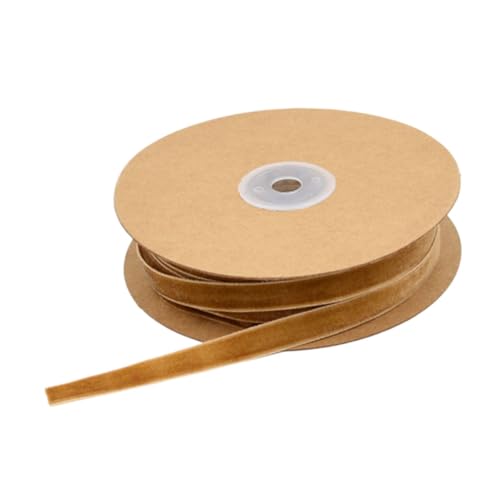 AKOOSY 1 Rolle Beflockungsband Benutzerdefiniertes Band Bänder Umwickeln Band Zum Verpacken Stoff Basteln Dünn Handwerk Nähen Geschenkverpackungsband Kaffee AKOOSY 1 Rolle Beflockungsband Benutzerdefiniertes Band Bänder Umwickeln Band Zum Verpacken Stoff Basteln Dünn Handwerk Nähen Geschenkverpackungsband Kaffee von AKOOSY