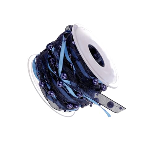 AKOOSY 1 Rolle Blumenstraußbänder für Paket Eisstockschießen Girlanden Perlenband Romantik Läufer weihnachtsbaumdeko tannenbaum dekoration Geschenkband Piyester-Gurtbänder für Partys Blue AKOOSY 1 Rolle Blumenstraußbänder für Paket Eisstockschießen Girlanden Perlenband Romantik Läufer weihnachtsbaumdeko tannenbaum dekoration Geschenkband Piyester-Gurtbänder für Partys Blue von AKOOSY