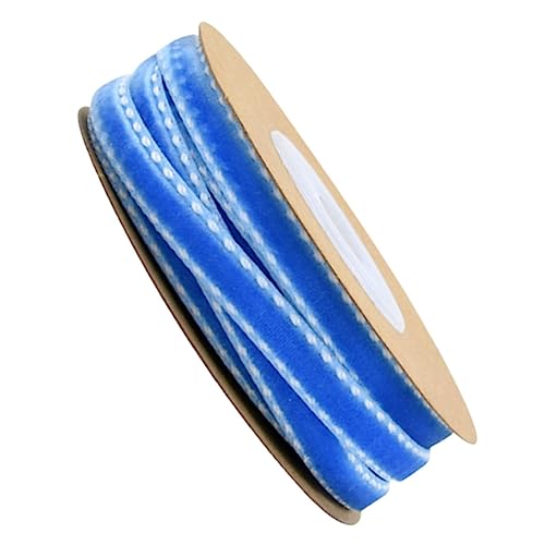 AKOOSY 1 Rolle Geschenkverpackungsband Party Verdrahtet Basteln Wickelband Dekoration Garnband Bänder Für Haare Bögen Band Sackleinen Schleife Blau Wickeln Blue AKOOSY 1 Rolle Geschenkverpackungsband Party Verdrahtet Basteln Wickelband Dekoration Garnband Bänder Für Haare Bögen Band Sackleinen Schleife Blau Wickeln Blue von AKOOSY