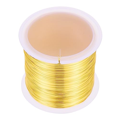 AKOOSY 1 Rolle Kreativer Schmuckdraht Kupfer Gauge für DIY Armbänder Schmuckherstellung und Bastelprojekte Flexibel Langlebig und Vielseitig Einsetzbar AKOOSY 1 Rolle Kreativer Schmuckdraht Kupfer Gauge für DIY Armbänder Schmuckherstellung und Bastelprojekte Flexibel Langlebig und Vielseitig Einsetzbar von AKOOSY