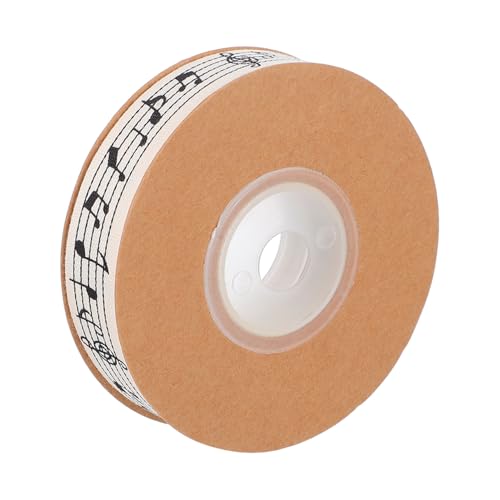AKOOSY 1 Rolle Musikcharakter Baumwollband Dekoband für Partyverpackung Garten und Blumenarrangements Wiederverwendbar Vielseitig Einsetzbar und Einfach Zuzuschneiden AKOOSY 1 Rolle Musikcharakter Baumwollband Dekoband für Partyverpackung Garten und Blumenarrangements Wiederverwendbar Vielseitig Einsetzbar und Einfach Zuzuschneiden von AKOOSY
