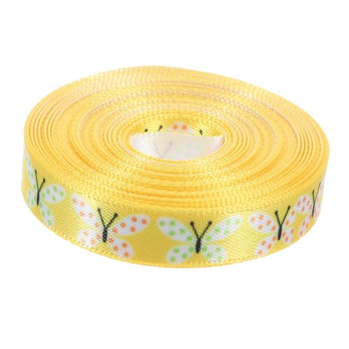 AKOOSY 1 Rolle Ostern-Geschenkband easter zu ostern 0stergeschenke ostergeschenk geschenkeband Rot Schleife Festival-Geschenkband Heimgeschenkband Polyester Yellow AKOOSY 1 Rolle Ostern-Geschenkband easter zu ostern 0stergeschenke ostergeschenk geschenkeband Rot Schleife Festival-Geschenkband Heimgeschenkband Polyester Yellow von AKOOSY