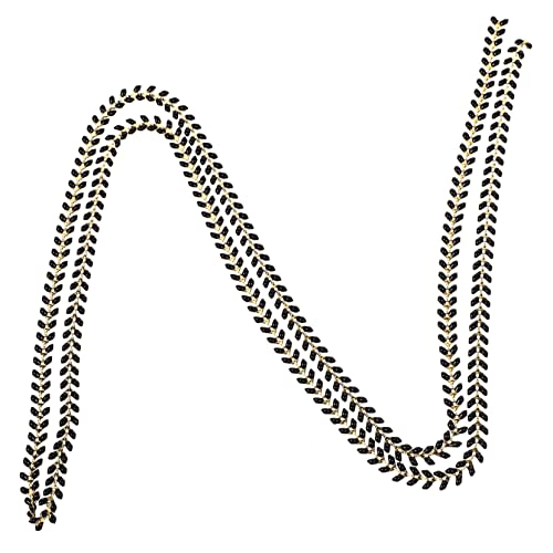 AKOOSY 1 Rolle Rollenkette Kupfer Diy Armband und Halskette mit Buntem Blattdesign für Schmuckherstellung und Bastelprojekte Langlebig und Leicht AKOOSY 1 Rolle Rollenkette Kupfer Diy Armband und Halskette mit Buntem Blattdesign für Schmuckherstellung und Bastelprojekte Langlebig und Leicht von AKOOSY