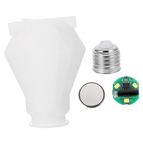 AKOOSY 1 Satz Silikonformen für Lampenbirnen Robuste Gießformen für Kreative DIY Projekte für Anfänger und Bastelenthusiasten Einfach zu Reinigen Verwenden von AKOOSY