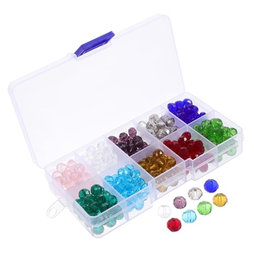 AKOOSY 1 Schachtel Fächer Box Flache Glasperlen DIY Schmuckperlen für Armbänder Basteln Freundschaftsarmbänder Kreative Schmuckherstellung Zubehör AKOOSY 1 Schachtel Fächer Box Flache Glasperlen DIY Schmuckperlen für Armbänder Basteln Freundschaftsarmbänder Kreative Schmuckherstellung Zubehör von AKOOSY