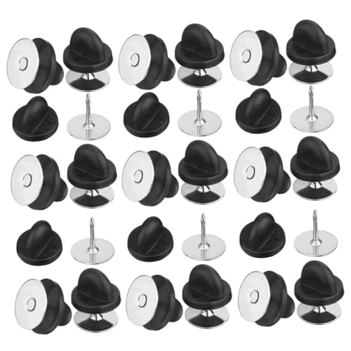 AKOOSY 1 Schachtel PVC Gummi Rundflache Broschennadeln Ersatz Sicherheisnadeln für Brosche Krawatte Hut Abzeichen DIY Schmuckzubehör AKOOSY 1 Schachtel PVC Gummi Rundflache Broschennadeln Ersatz Sicherheisnadeln für Brosche Krawatte Hut Abzeichen DIY Schmuckzubehör von AKOOSY