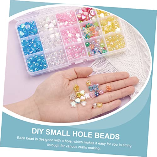 AKOOSY 1 Schachtel Teiliges Acrylperlen mit Bunten Herz und Sternmotiven Glatte Oberfläche Langlebig und Leicht Auffädelbar für DIY Schmuck Armbänder Halsketten und Bastelprojekte AKOOSY 1 Schachtel Teiliges Acrylperlen mit Bunten Herz und Sternmotiven Glatte Oberfläche Langlebig und Leicht Auffädelbar für DIY Schmuck Armbänder Halsketten und Bastelprojekte von AKOOSY