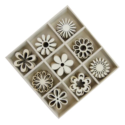 AKOOSY 1 Schachtel Teiliges Holzscheiben in Blumenform Leichte Glatte Holzverzierungen zum Basteln DIY Holzdekorationen für Kreative Kunstprojekte und Scrapbooking Naturbelassen Bemalen AKOOSY 1 Schachtel Teiliges Holzscheiben in Blumenform Leichte Glatte Holzverzierungen zum Basteln DIY Holzdekorationen für Kreative Kunstprojekte und Scrapbooking Naturbelassen Bemalen von AKOOSY