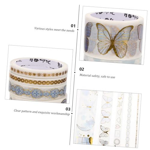 AKOOSY 1 Schachtel Washi Tape Dekoratives Klebeband mit Bunten DIY Aufklebern Selbstklebend für Scrapbooking Planer und Handwerksprojekte Vielseitig Einsetzbar Langlebig und Stilvoll AKOOSY 1 Schachtel Washi Tape Dekoratives Klebeband mit Bunten DIY Aufklebern Selbstklebend für Scrapbooking Planer und Handwerksprojekte Vielseitig Einsetzbar Langlebig und Stilvoll von AKOOSY