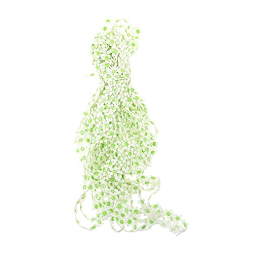 AKOOSY 1 Stück Blumen Zierleiste Nähen Blumen- Stickerei Gemustertes Band Schleife Für Hochzeit Bestickt Basteln Trimmen Party Gänseblümchen Ripsband Green Polyestergarn AKOOSY 1 Stück Blumen Zierleiste Nähen Blumen- Stickerei Gemustertes Band Schleife Für Hochzeit Bestickt Basteln Trimmen Party Gänseblümchen Ripsband Green Polyestergarn von AKOOSY