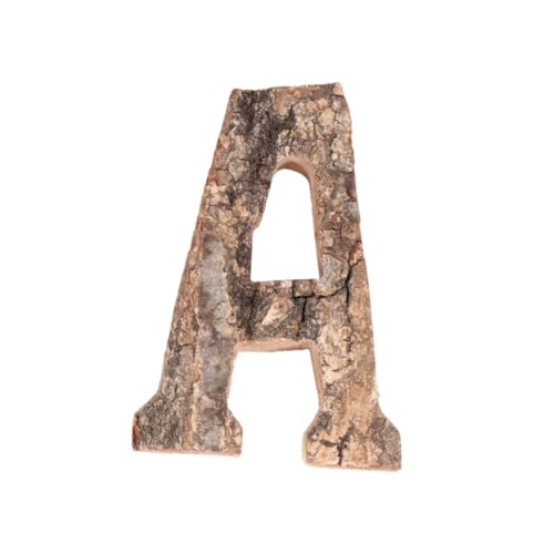AKOOSY 1 Stück Holzbuchstabe A Vintage Natürlicher Holzdekoration für Diy Projekte Rustikale für Wohnräume Kinderzimmer und Besondere Anlässe AKOOSY 1 Stück Holzbuchstabe A Vintage Natürlicher Holzdekoration für Diy Projekte Rustikale für Wohnräume Kinderzimmer und Besondere Anlässe von AKOOSY