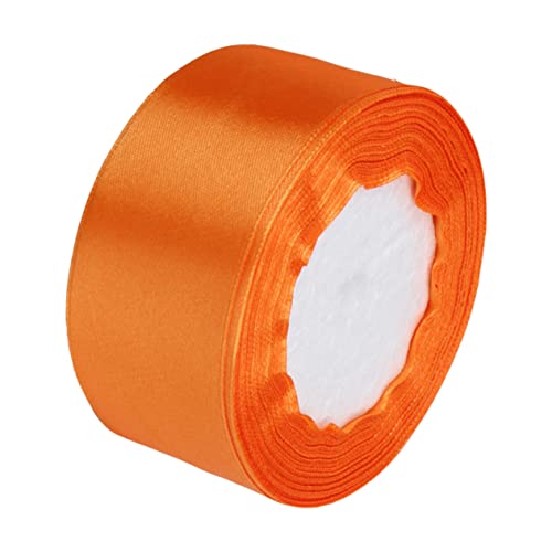 AKOOSY 1 Stück Verpackungsband seidenband ribbon bastelzeug birthday present bandfeile Schleife Organza Hochzeit dekoratives Band DIY Verpackungshandwerk Dreiecksgarn aus Polyester Orange AKOOSY 1 Stück Verpackungsband seidenband ribbon bastelzeug birthday present bandfeile Schleife Organza Hochzeit dekoratives Band DIY Verpackungshandwerk Dreiecksgarn aus Polyester Orange von AKOOSY