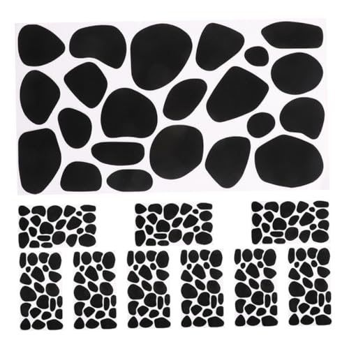 AKOOSY 10 Blätter Empfundene Abziehbilder Für Diy-projekte, Die Schwarze Filzkreise Erstellen, Selbstklebende Filzaufkleber Kleber Filzpolster Für Kleidungsdekorationen Diy-handwerk AKOOSY 10 Blätter Empfundene Abziehbilder Für Diy-projekte, Die Schwarze Filzkreise Erstellen, Selbstklebende Filzaufkleber Kleber Filzpolster Für Kleidungsdekorationen Diy-handwerk von AKOOSY