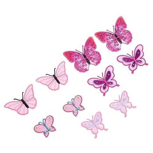 AKOOSY 10 Stück Gestickter Stoffaufnäher handmade aufnäher sewing accessories Kleidung Reparatur Aufnäher DIY Kleidung bestickt Handarbeit Name Stickerei Applikation Stickaufkleber Rosa AKOOSY 10 Stück Gestickter Stoffaufnäher handmade aufnäher sewing accessories Kleidung Reparatur Aufnäher DIY Kleidung bestickt Handarbeit Name Stickerei Applikation Stickaufkleber Rosa von AKOOSY