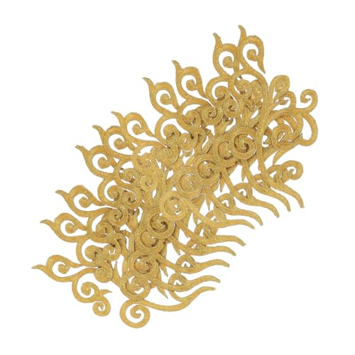 AKOOSY 10 Stück Goldene Bestickte Applikationen Teiliges Selbstklebend Stickerei Blumen Patches zum Aufnähen für Hochzeitskleider Kostüme DIY Mode und Festliche Dekoration AKOOSY 10 Stück Goldene Bestickte Applikationen Teiliges Selbstklebend Stickerei Blumen Patches zum Aufnähen für Hochzeitskleider Kostüme DIY Mode und Festliche Dekoration von AKOOSY