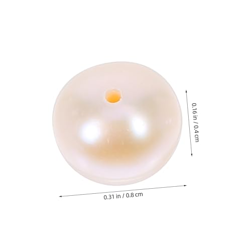 AKOOSY 10 Stück Halsketten Schmuckperlen Lose Perlen Lederperlen Basteln Reisketten Armbandkordel Abstandshalter Weiß Natürliche Ohrringe Kultiviert DIY Mit Perlen Für AKOOSY 10 Stück Halsketten Schmuckperlen Lose Perlen Lederperlen Basteln Reisketten Armbandkordel Abstandshalter Weiß Natürliche Ohrringe Kultiviert DIY Mit Perlen Für von AKOOSY