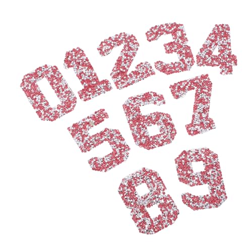AKOOSY 10 Stück Iron Strass Zahlen Patches Selbstklebende Diy Applikationen für Kleidung Taschen Schuhe Waschbar Langlebig Vielseitig Einsetzbar Zahlenmotive für Gestaltung AKOOSY 10 Stück Iron Strass Zahlen Patches Selbstklebende Diy Applikationen für Kleidung Taschen Schuhe Waschbar Langlebig Vielseitig Einsetzbar Zahlenmotive für Gestaltung von AKOOSY