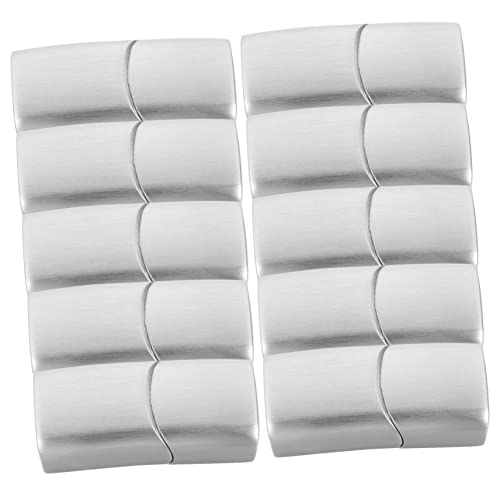 AKOOSY 10 Stück Magnetische Schmuckverschlüsse Flach Rechteckig Diy Armband und Halsketten Verschluss Glänzend Sandfarben Einfache Handhabung Vielseitig für Schmuckherstellung AKOOSY 10 Stück Magnetische Schmuckverschlüsse Flach Rechteckig Diy Armband und Halsketten Verschluss Glänzend Sandfarben Einfache Handhabung Vielseitig für Schmuckherstellung von AKOOSY