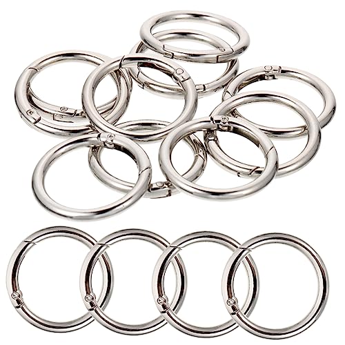AKOOSY 10 Stück Metall Schlüsselringe Flach Split Schlüsselanhänger DIY Ringe für Schlüsselanhänger Praktische Zubehörteile für Bastelarbeiten und Geschenkideen AKOOSY 10 Stück Metall Schlüsselringe Flach Split Schlüsselanhänger DIY Ringe für Schlüsselanhänger Praktische Zubehörteile für Bastelarbeiten und Geschenkideen von AKOOSY