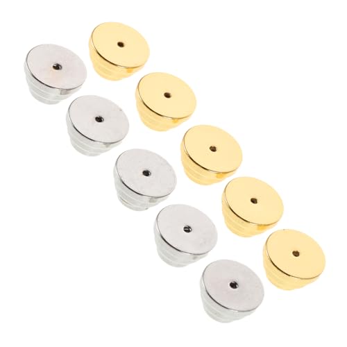 AKOOSY 10 Stück Ohrringheber Aus Metall: 3-lagige Ohrstecker-stützen – 0,31 X 0,12 Zoll Heber-stützen – Ersatz Für Hängende Ohrring-verriegelungs-backstops AKOOSY 10 Stück Ohrringheber Aus Metall: 3-lagige Ohrstecker-stützen – 0,31 X 0,12 Zoll Heber-stützen – Ersatz Für Hängende Ohrring-verriegelungs-backstops von AKOOSY