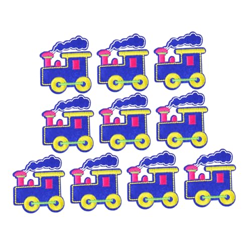 AKOOSY 10 Stück Teiliges Cartoon Zug Patches zum Aufbügeln und Nähen Niedliche DIY Kostüm Aufnäher für Kleidung Praktische Fleckenabdeckung und Dekorative Textilapplikationen AKOOSY 10 Stück Teiliges Cartoon Zug Patches zum Aufbügeln und Nähen Niedliche DIY Kostüm Aufnäher für Kleidung Praktische Fleckenabdeckung und Dekorative Textilapplikationen von AKOOSY
