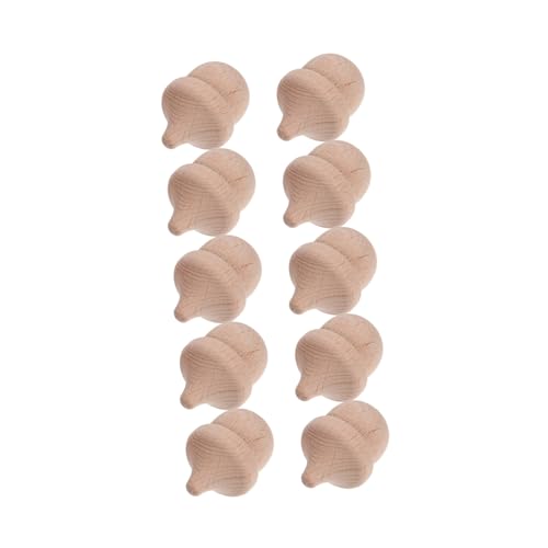 AKOOSY 10 Stück Teiliges DIY Holz Kastanie Unbemalte Glatte Oberfläche Kindersicheres Bastelspielzeug für Malen und Dekorieren Langlebige Holzornamente für Eltern junge AKOOSY 10 Stück Teiliges DIY Holz Kastanie Unbemalte Glatte Oberfläche Kindersicheres Bastelspielzeug für Malen und Dekorieren Langlebige Holzornamente für Eltern junge von AKOOSY