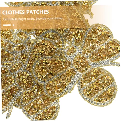 AKOOSY 10 Stück Teiliges Goldfarbene Bienen Bügelpatches Strapazierfähige Austauschbare Dekorative Kleidungspatches für Jacken Hüte Taschen und DIY Reparaturen AKOOSY 10 Stück Teiliges Goldfarbene Bienen Bügelpatches Strapazierfähige Austauschbare Dekorative Kleidungspatches für Jacken Hüte Taschen und DIY Reparaturen von AKOOSY