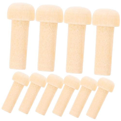 AKOOSY 10 Stück Teiliges Holz Pegs für DIY Projekte Unbehandelte Holzstäbe Robuste Holzspielzeug Zubehör zum Basteln und Gestalten von Möbeln und Spielzeugen AKOOSY 10 Stück Teiliges Holz Pegs für DIY Projekte Unbehandelte Holzstäbe Robuste Holzspielzeug Zubehör zum Basteln und Gestalten von Möbeln und Spielzeugen von AKOOSY
