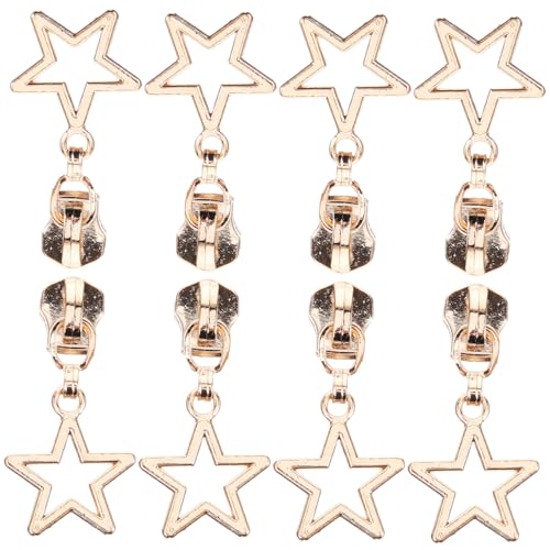 AKOOSY 10 Stück Teiliges Metall Reißverschluss schieber in Sternform Langlebiger Ersatz zipper head Abnehmbar für Jacken Taschen Rucksäcke und Gepäck Einfache Montage AKOOSY 10 Stück Teiliges Metall Reißverschluss schieber in Sternform Langlebiger Ersatz zipper head Abnehmbar für Jacken Taschen Rucksäcke und Gepäck Einfache Montage von AKOOSY