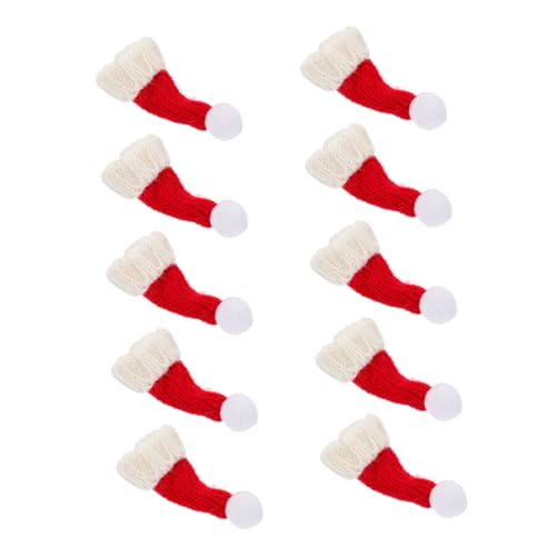 AKOOSY 10 Stück Teiliges Mini Puppenhüte aus Hochwertigem Plüsch Praktische DIY Party Hüte mit Einfachem Stilvollem Design Langlebig und Sicher für Vielseitige Dekoration und von AKOOSY