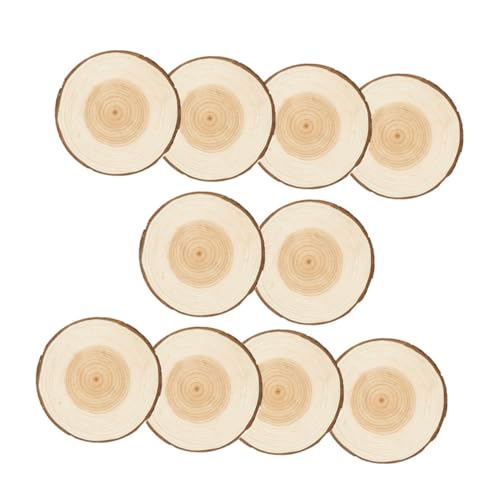 AKOOSY 10 Stück Teiliges Natürliche Runde Zedernholzscheiben mit Rinde Glatte Oberfläche zum Basteln Malen Gravieren DIY Holzformen für Kreative Weihnachts Hochzeitsdekorationen AKOOSY 10 Stück Teiliges Natürliche Runde Zedernholzscheiben mit Rinde Glatte Oberfläche zum Basteln Malen Gravieren DIY Holzformen für Kreative Weihnachts Hochzeitsdekorationen von AKOOSY