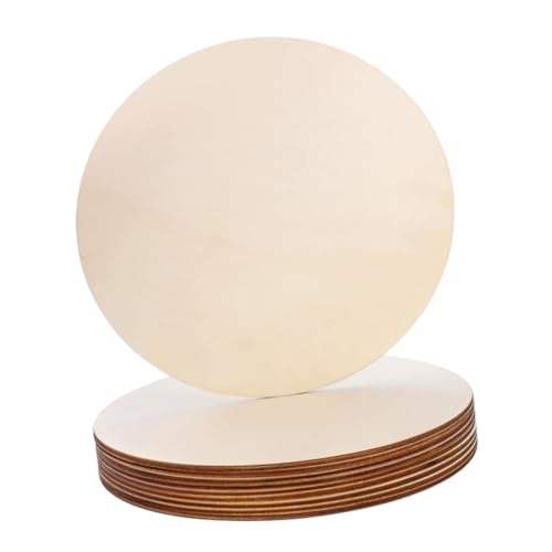 AKOOSY 10 Stück Teiliges Runde Holzscheiben Naturbelassen Glatt zum Basteln DIY Malen Holzplatten für Hochzeit Tischdeko Handwerk Ornamente Partydekoration AKOOSY 10 Stück Teiliges Runde Holzscheiben Naturbelassen Glatt zum Basteln DIY Malen Holzplatten für Hochzeit Tischdeko Handwerk Ornamente Partydekoration von AKOOSY