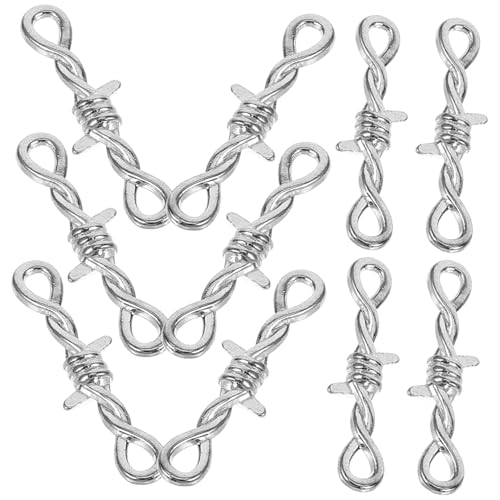 AKOOSY 10 Stück Teiliges Schmuckverschlüsse Metall für DIY Armbänder Langlebige und Verbindungselemente für und Schmuckherstellung AKOOSY 10 Stück Teiliges Schmuckverschlüsse Metall für DIY Armbänder Langlebige und Verbindungselemente für und Schmuckherstellung von AKOOSY