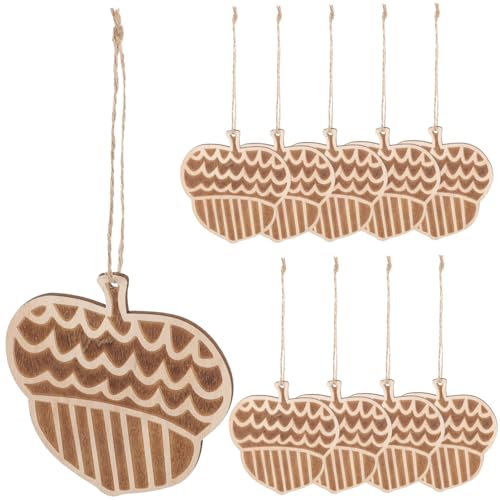 AKOOSY 10 Stück Teiliges Unvollendet Glatte Holzscheiben für DIY Bastelprojekte Kreativkunst Dekoration Natürliche Holzanhänger zum Bemalen und Gestalten AKOOSY 10 Stück Teiliges Unvollendet Glatte Holzscheiben für DIY Bastelprojekte Kreativkunst Dekoration Natürliche Holzanhänger zum Bemalen und Gestalten von AKOOSY