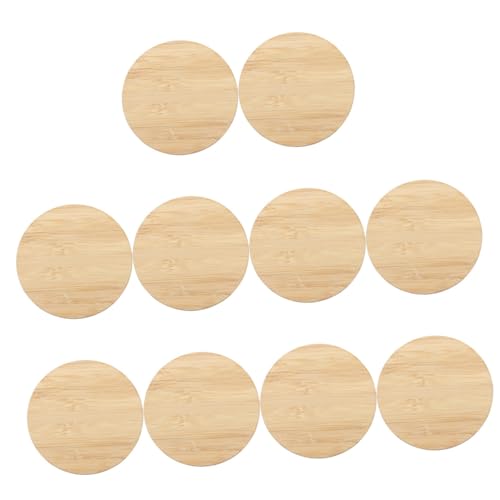 AKOOSY 10 Stück Teiliges Unvollendete Runde Bambusscheiben Glatte Oberfläche Langlebige DIY Bastelkreise für Kinderhandwerk Bemalbare Naturholzstücke zum Malen und Dekorieren AKOOSY 10 Stück Teiliges Unvollendete Runde Bambusscheiben Glatte Oberfläche Langlebige DIY Bastelkreise für Kinderhandwerk Bemalbare Naturholzstücke zum Malen und Dekorieren von AKOOSY