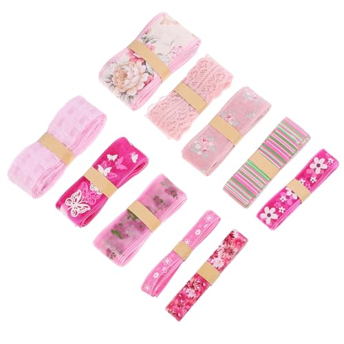 AKOOSY 10 Stück Teiliges Verschneidbares Geschenkband mit Blumenmuster Verschleißfestes Vielseitiges Bastelband für Kleidung Geschenkverpackung DIY Accessoire für Frühling und Sommer AKOOSY 10 Stück Teiliges Verschneidbares Geschenkband mit Blumenmuster Verschleißfestes Vielseitiges Bastelband für Kleidung Geschenkverpackung DIY Accessoire für Frühling und Sommer von AKOOSY