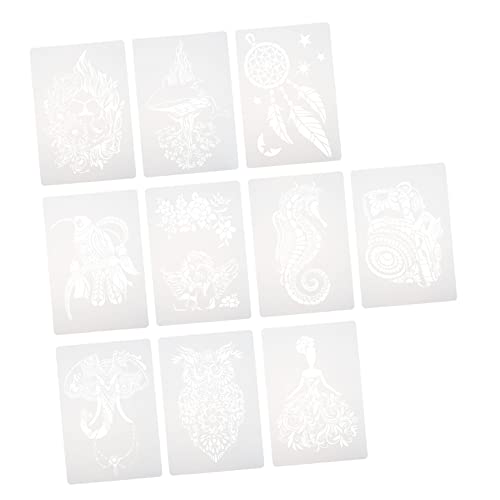 AKOOSY 10 Stück Tierzeichnungsvorlage schablonen für wandbemalung schablonen für wandmalerei crafts Wiederverwendbare Schablonenmalerei Kunst Schablonen Haustierschablone Bastelschablonen AKOOSY 10 Stück Tierzeichnungsvorlage schablonen für wandbemalung schablonen für wandmalerei crafts Wiederverwendbare Schablonenmalerei Kunst Schablonen Haustierschablone Bastelschablonen von AKOOSY