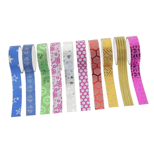 AKOOSY 100 Rollen Glitzer Washi Tape Set Buntes Dekoratives Klebeband DIY Bastelband Geschenkverpackung mit Verschiedenen Mustern Handreißbar Haftet Glatten Oberflächen Farben Zufällig AKOOSY 100 Rollen Glitzer Washi Tape Set Buntes Dekoratives Klebeband DIY Bastelband Geschenkverpackung mit Verschiedenen Mustern Handreißbar Haftet Glatten Oberflächen Farben Zufällig von AKOOSY