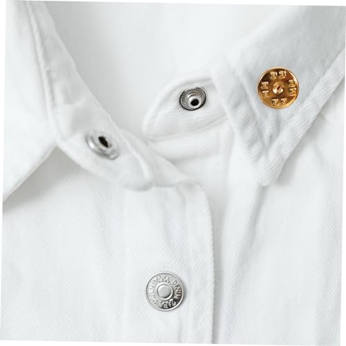 AKOOSY 100 Sätze Pin Locking Backs aus Eisen Flachkopf Rundnadeln Sicherer Schmetterlingsverschluss für Broschen Anstecknadeln DIY Schmuckherstellung Gold und Silber AKOOSY 100 Sätze Pin Locking Backs aus Eisen Flachkopf Rundnadeln Sicherer Schmetterlingsverschluss für Broschen Anstecknadeln DIY Schmuckherstellung Gold und Silber von AKOOSY