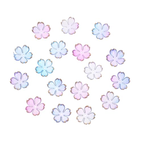 AKOOSY 100 Stück Acryl Kirschblüten Spacer Perlen Blumen Charms für Schmuckherstellung Miniatur DIY Armbänder Halsketten Kreative Bastelperlen AKOOSY 100 Stück Acryl Kirschblüten Spacer Perlen Blumen Charms für Schmuckherstellung Miniatur DIY Armbänder Halsketten Kreative Bastelperlen von AKOOSY