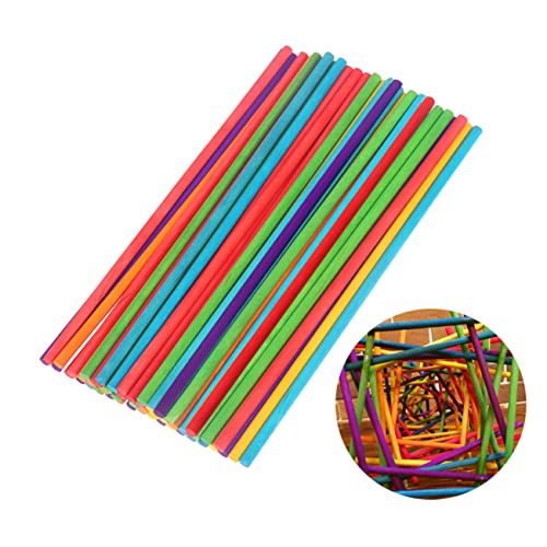 AKOOSY 100 Stück Bunte Bastelstäbe aus Holz Basteldübelstangen dübelstöcke bastelset basteln für toy Streichhölzer selber machen Holzstöcke für Bambus AKOOSY 100 Stück Bunte Bastelstäbe aus Holz Basteldübelstangen dübelstöcke bastelset basteln für toy Streichhölzer selber machen Holzstöcke für Bambus von AKOOSY