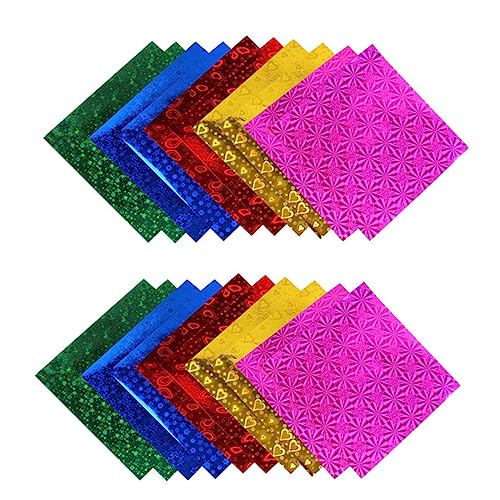 AKOOSY 100 Stück Buntes Origami Papier Glänzendes Bastelpapier für Handgefertigte DIY Projekte für Kindergarten und Eltern Junge Mädchen Zentren AKOOSY 100 Stück Buntes Origami Papier Glänzendes Bastelpapier für Handgefertigte DIY Projekte für Kindergarten und Eltern Junge Mädchen Zentren von AKOOSY